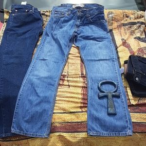Levi's 527s Broke In Blues